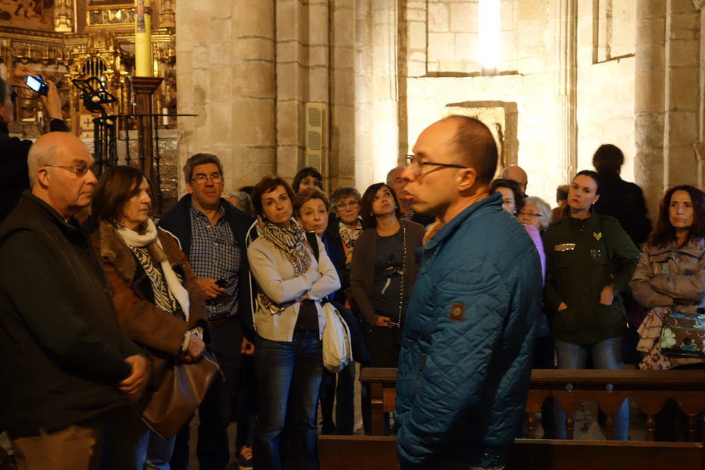 Visita a la iglesia de Santillana del Mar, Claves del Románico 2017