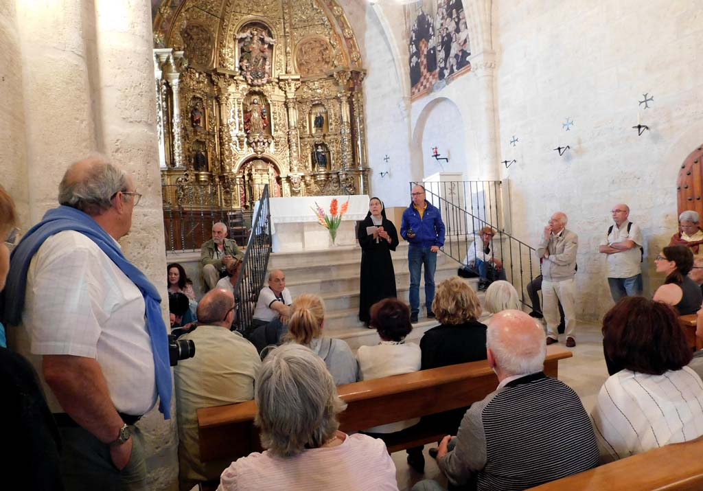 Visita al monasterio de Palacios de Benaver (Burgos)
