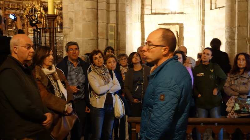 Visita a la iglesia de Santillana del Mar, Claves del Románico 2017