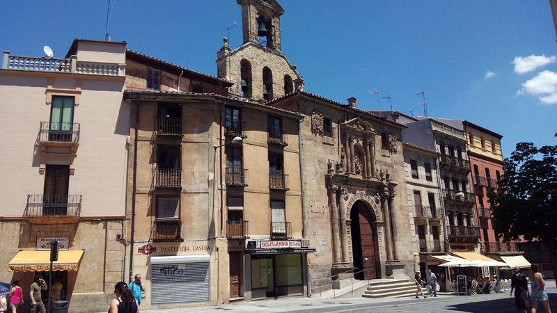 Exterior iglesia de San Martín de Tours Salamanca