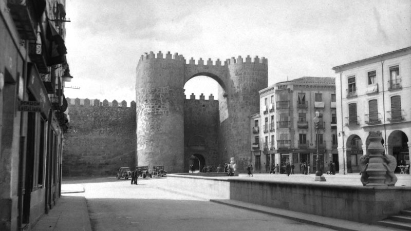 Muralla de Ávila, archivo Zubillaga