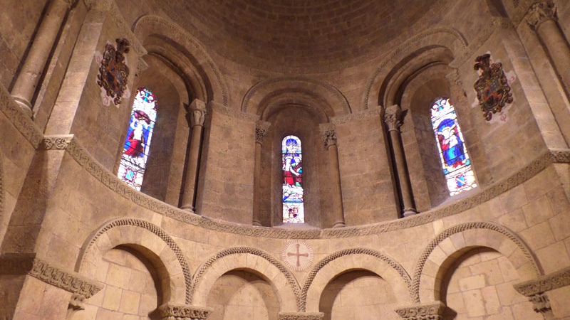 Detalle restauración iglesia de La Trinidad Segovia