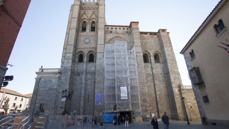 Fachada occidental de la catedral de Ávila_ICAL_Ricardo Muñoz