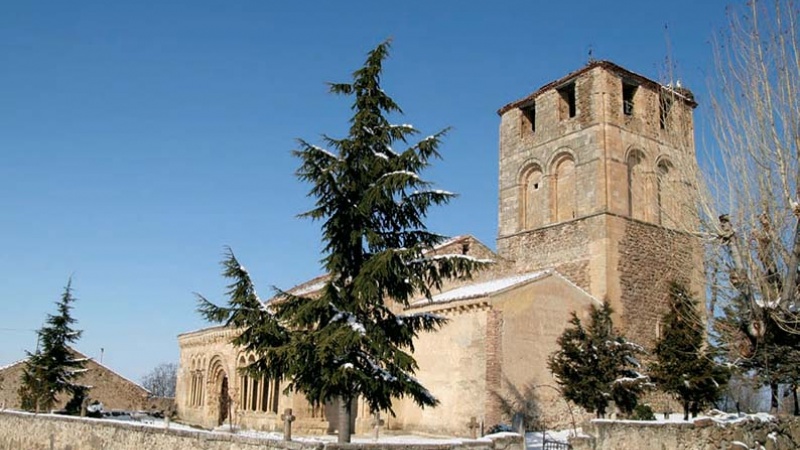 iglesia de Sotosalbos (Segovia)